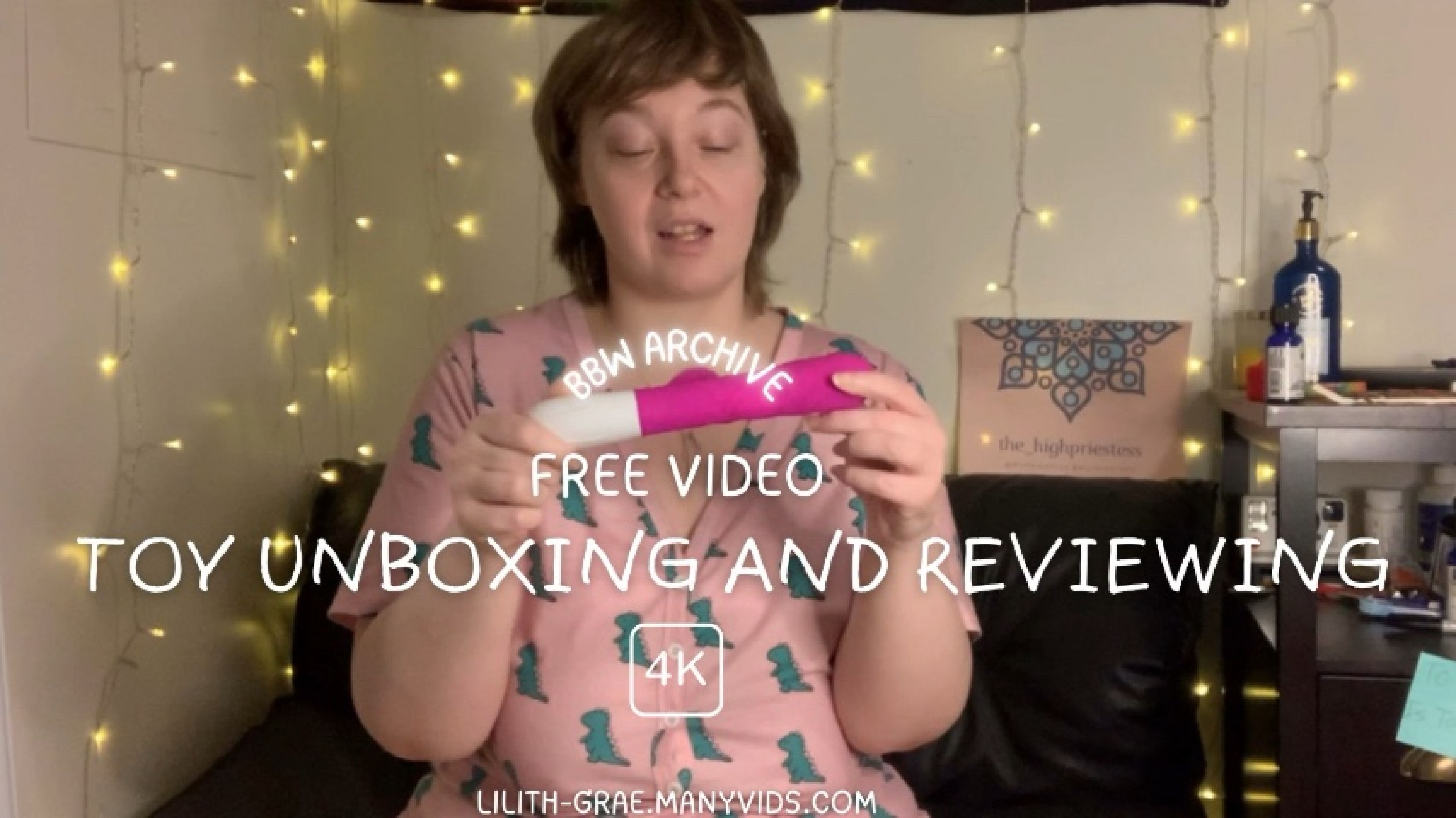 FREE BBW Archive Toy Unboxing and Review in 4K