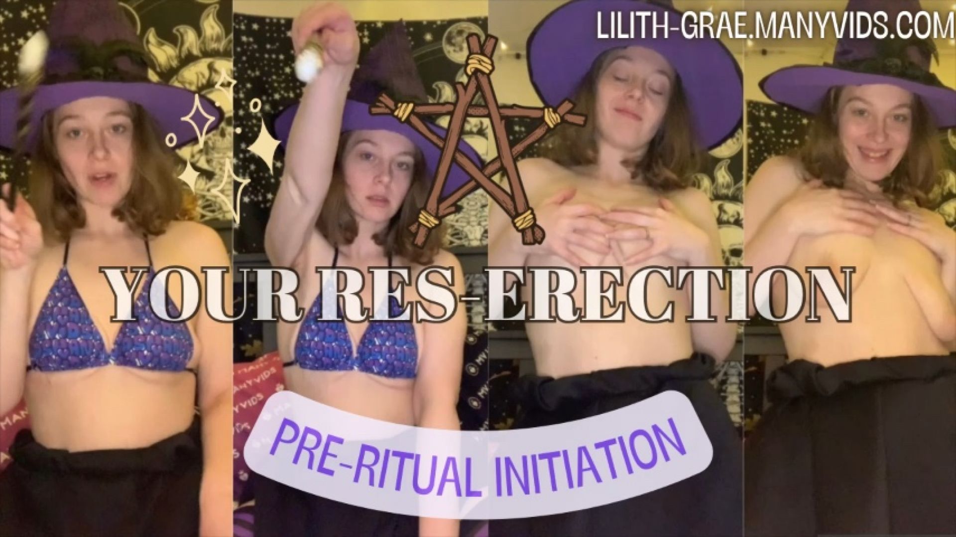 Your Res-Erection: Pre-Ritual Initiation Witch Seduction1080