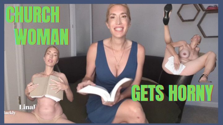 Horny Church MILF - Bible Blasphemy Masturbation