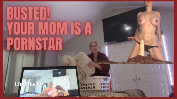 Pornstar Mommy Doesn't Care You've Caught her