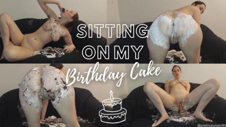 Sitting on My Birthday Cake