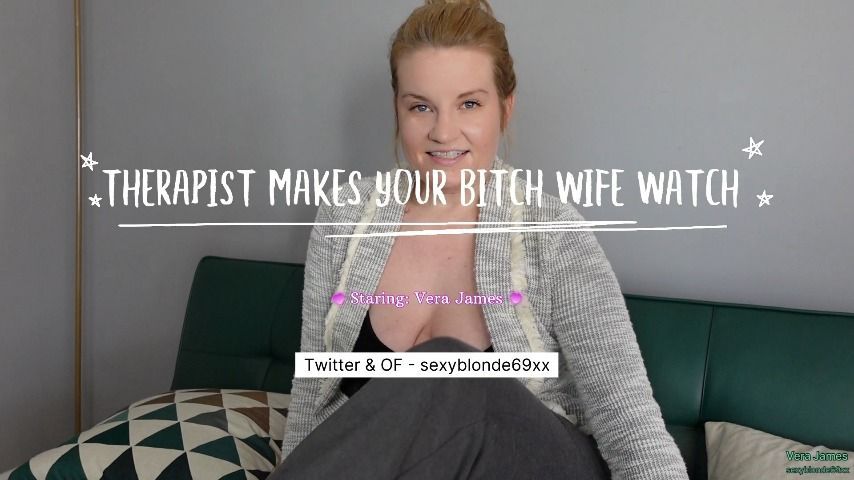 Therapist Makes Bitch Wife Watch