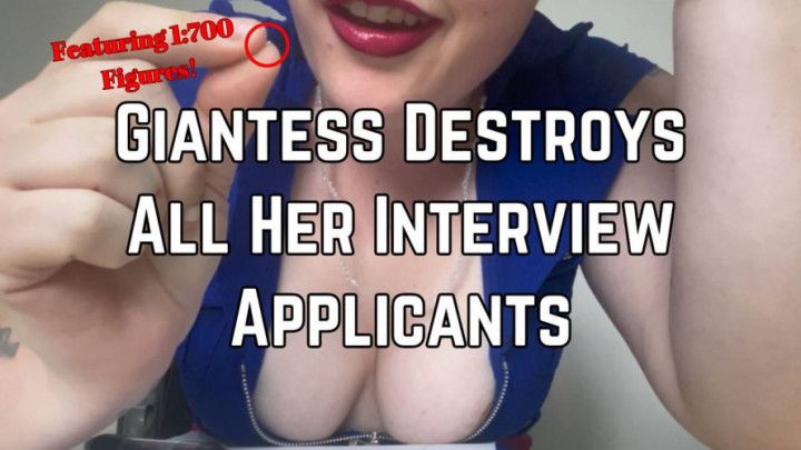 Giantess Vores Tiny Interview Applicants- 1080p