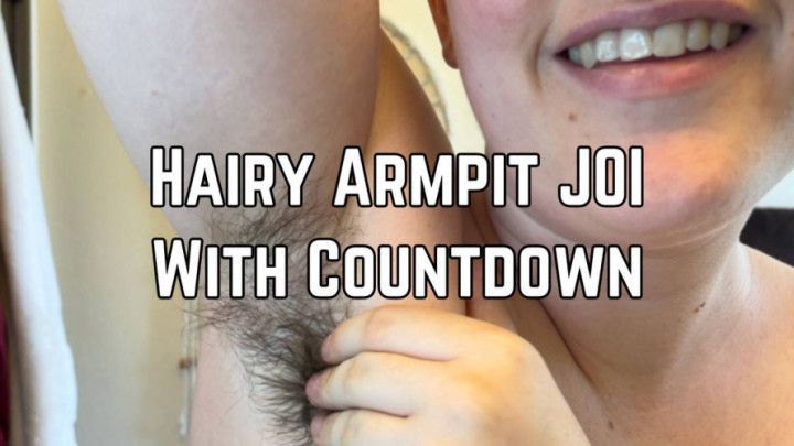 Hairy Armpit JOI