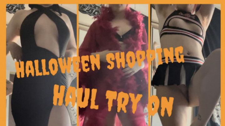 Halloween Outfit/Shopping Haul Try On