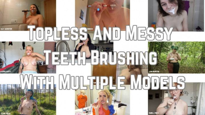 Massive Messy Teeth Brushing