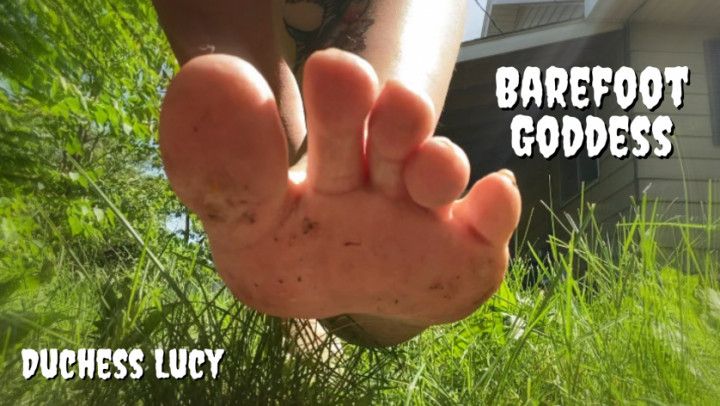 Barefoot Goddess: Dirty Feet + Slippers