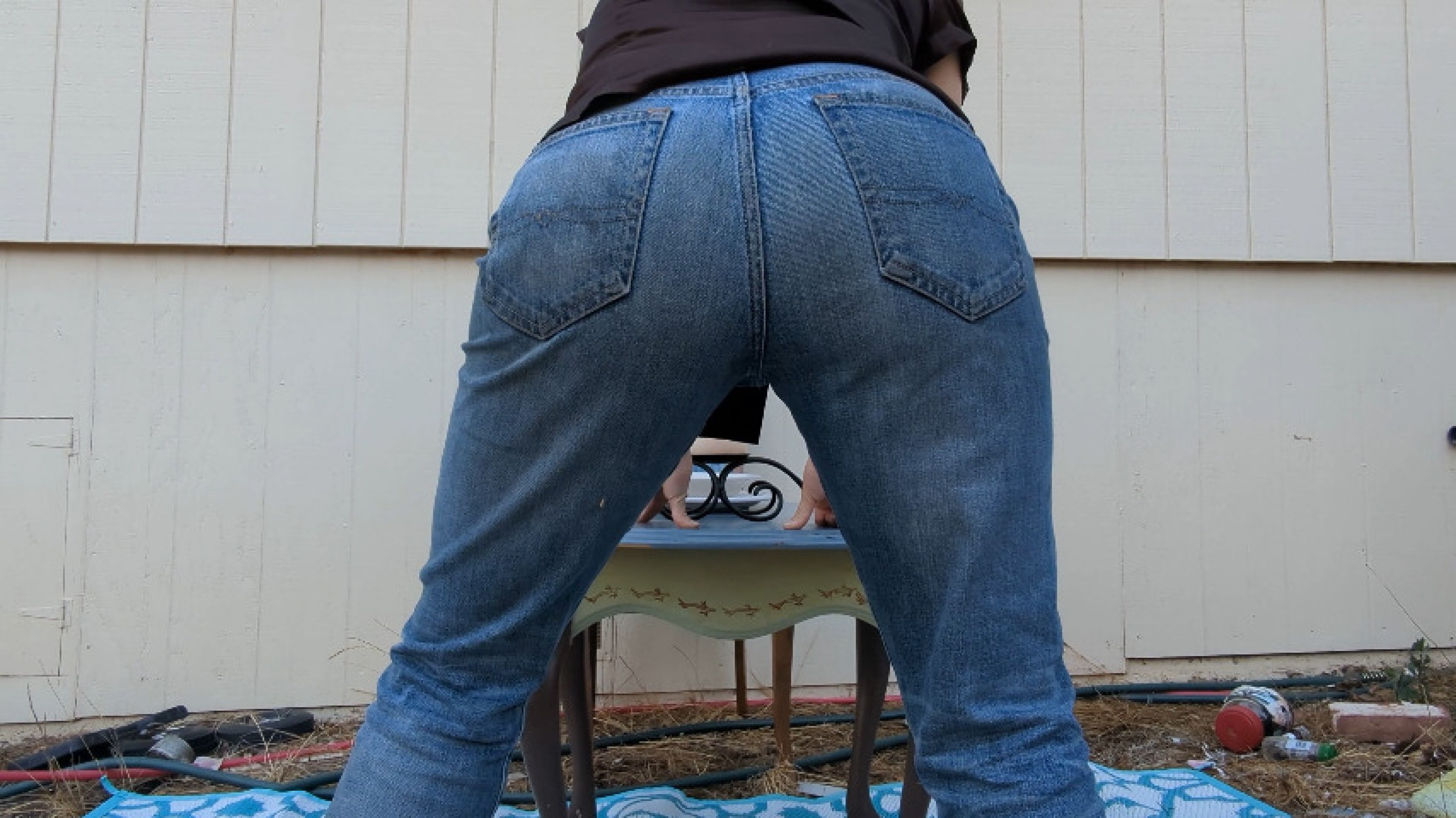 Jeans wetting because you asked me to - Custom vid order