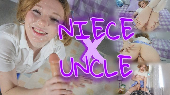 Reluctant Niece becomes Uncle's Begging Cumslut