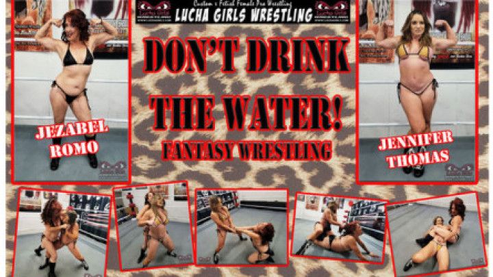 1322-Dont Gulp the Water! - Fantasy Bikini Wrestling