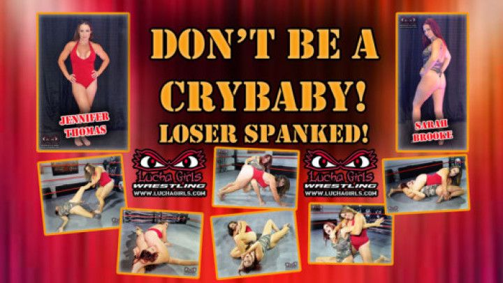 1296-Dont Be A CryBaby! - Loser Spanked