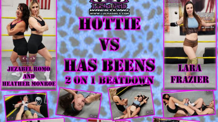 1332-Has Beens vs Hottie - 2 on 1 Beat down