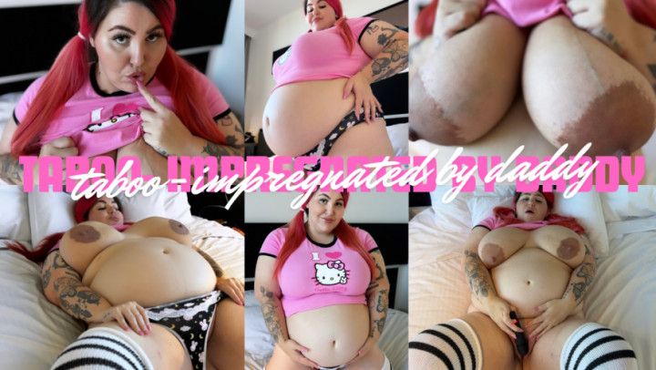 TABOO ROLEPLAY - DDLG impregnated by daddy