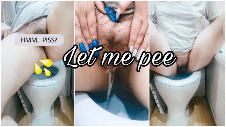 Daddy let me pee