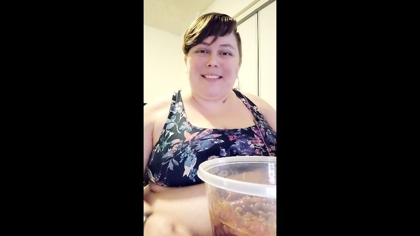 First Eating Video! with Burping