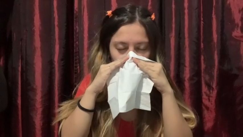 Blowing nose COMPILATION