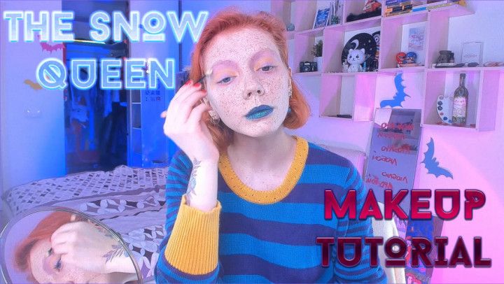 The Snow Queen Makeup tutorial