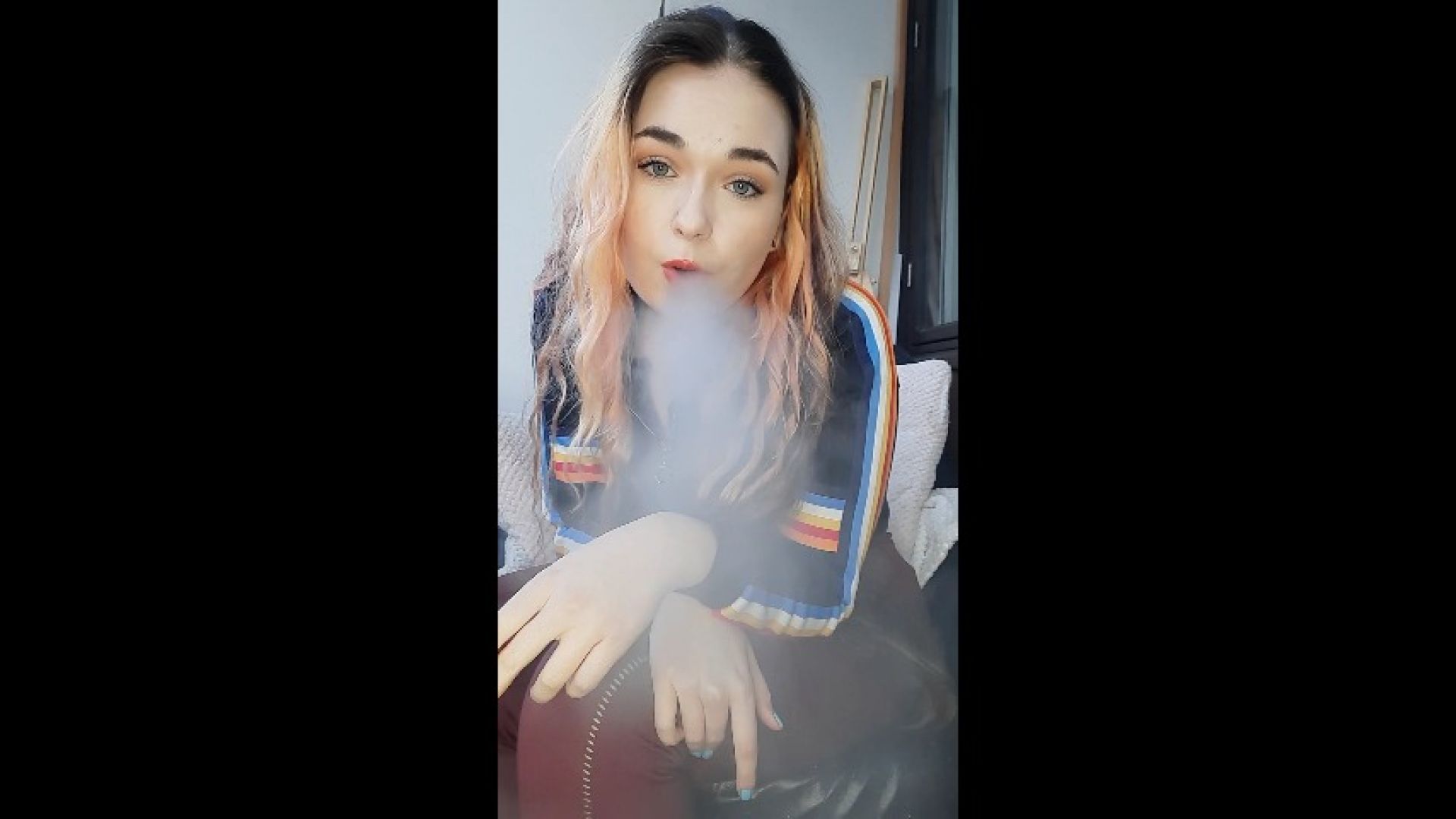 Relaxing with a cigarette - smokingrapunzel