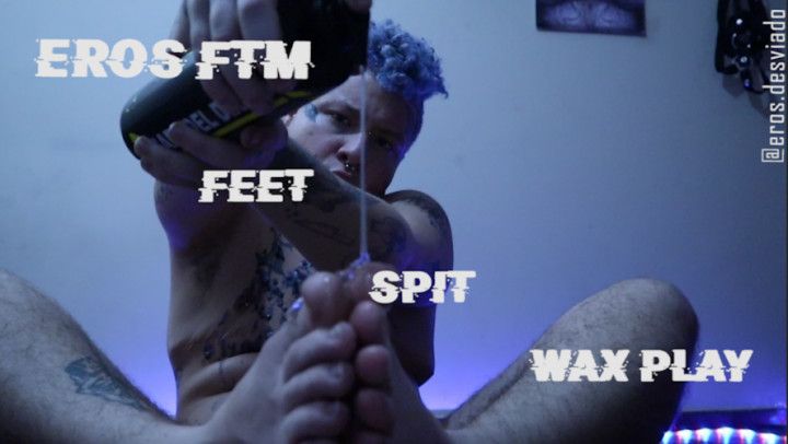 Feet Spit Wax play