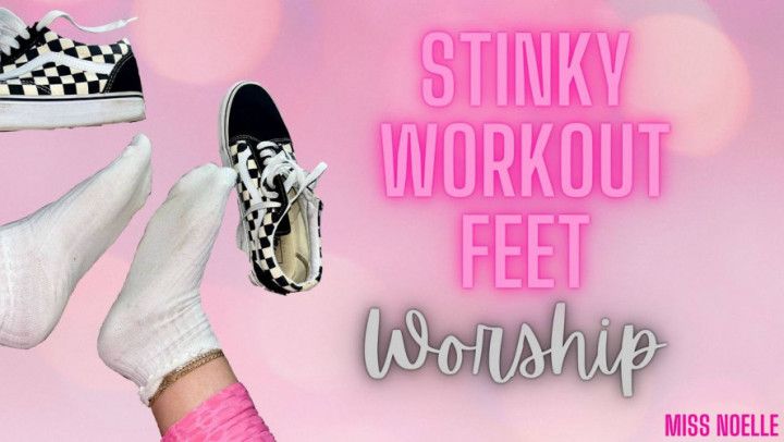 Stinky Workout Feet Worship