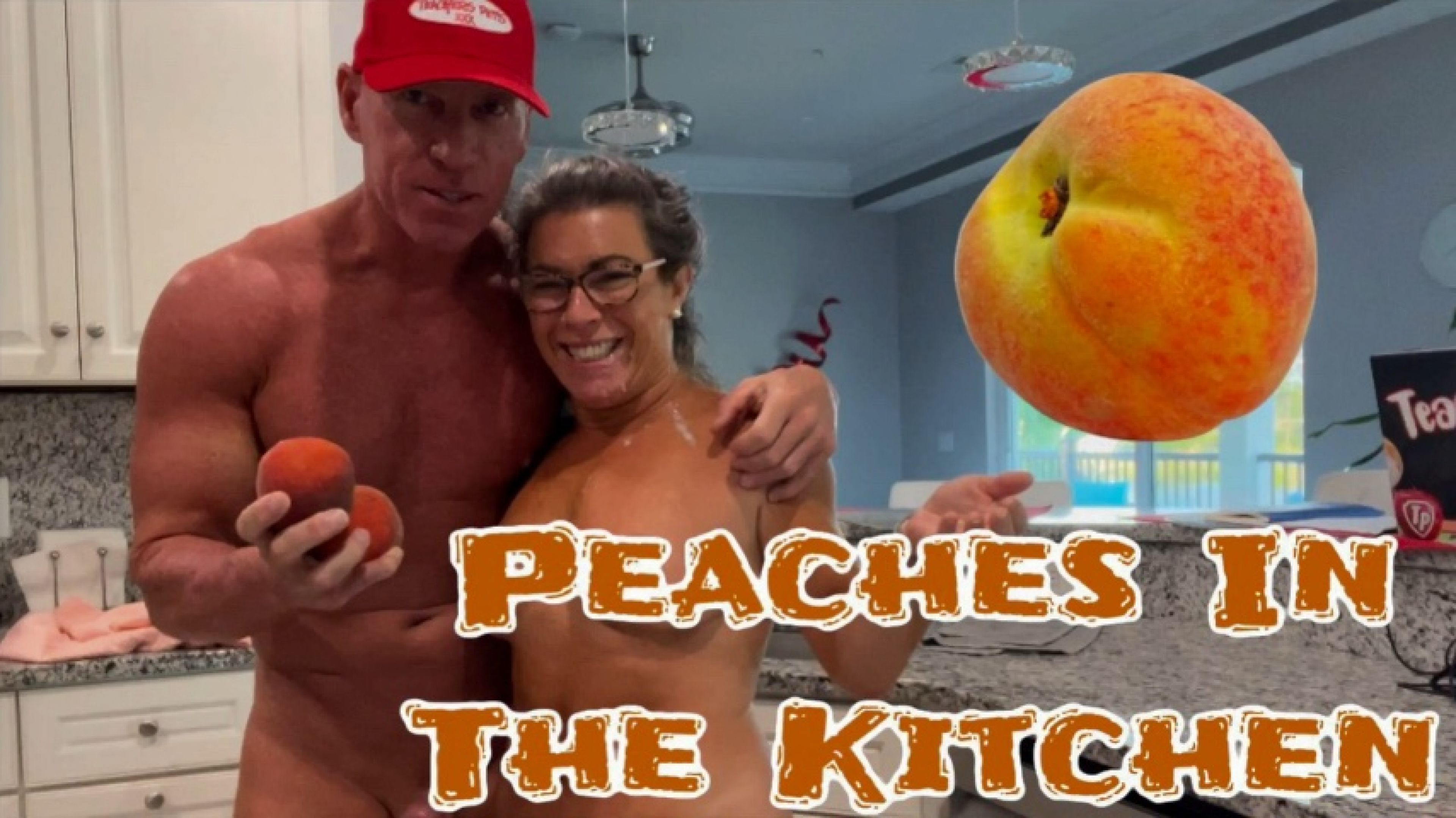 Peaches In The Kitchen