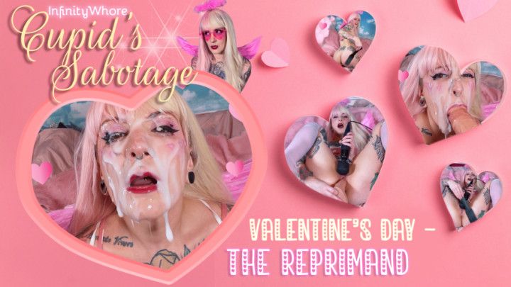 Cupid's Sabotage - Cupid Reprimanded With Many Facials