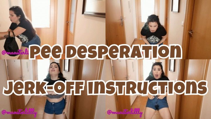 Pee Desperation JOI: Please Let Me Pee