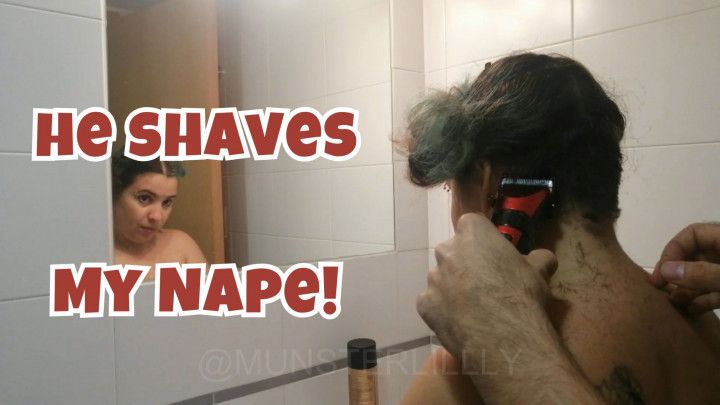 Daddy Shaves My Nape