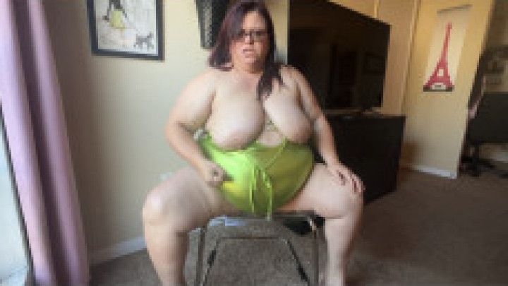 Friends hot SSBBW aunt gives joi/CEI