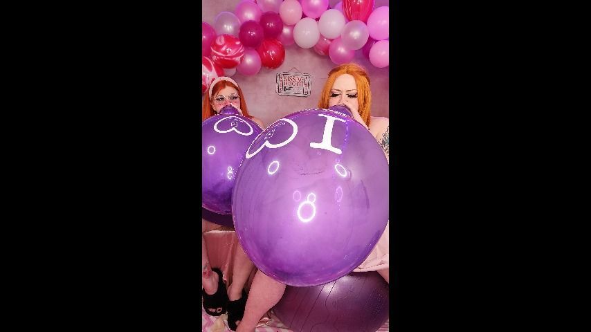 Bi Ginger Looners B2P 4 Purple&amp;Clear BAL