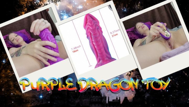 Purple Dragon Toy With Squirting