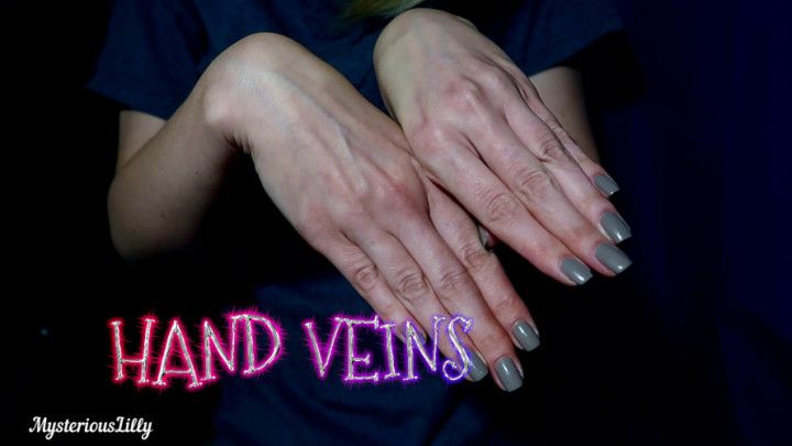 Hand veins by Mysterious Lilly Hand fetish Veins fetish clip