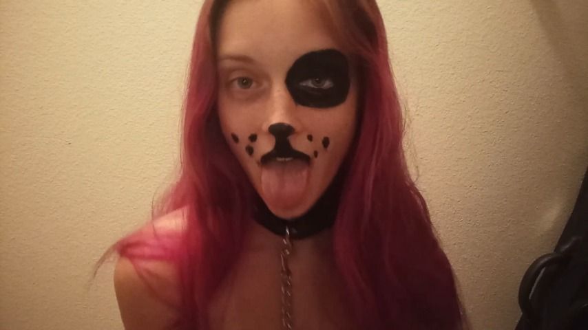 Puppy Play, Collar/Leash, Drooling