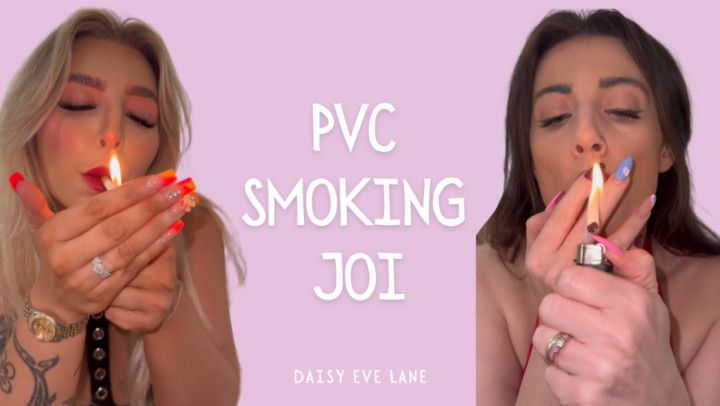 PVC Smoking JOI | Daisy Eve Lane