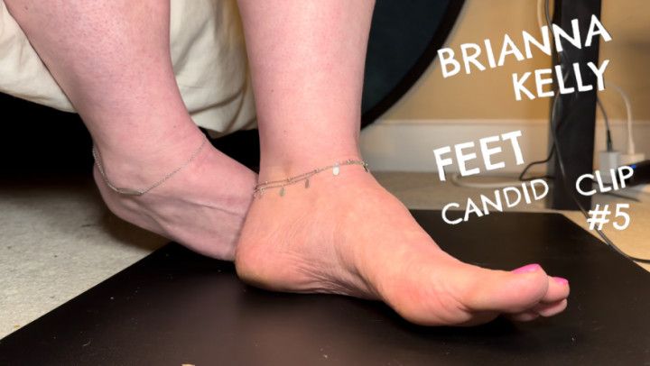 Brianna Kelly Candid Feet #5 Pink Pedi