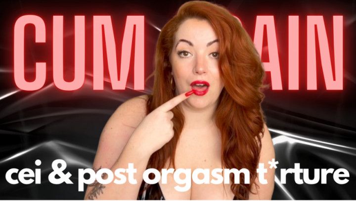 Cum Again - cei &amp; post orgasm