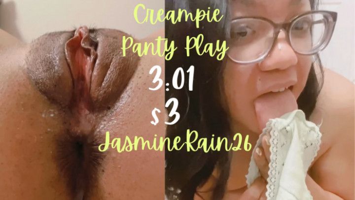 Creampie Panty Play