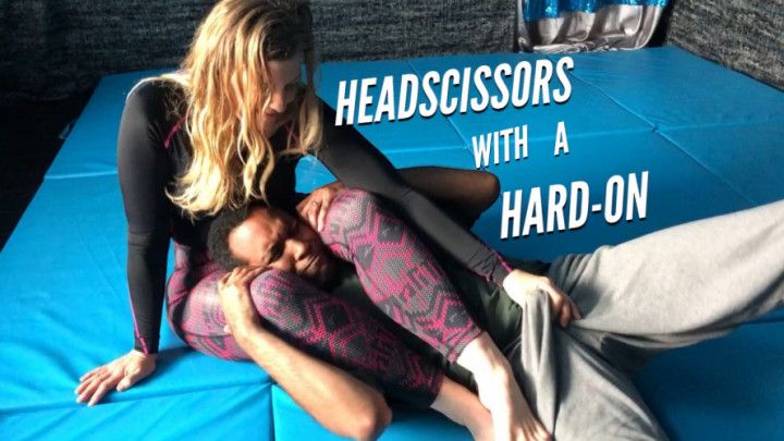 Headscissors Scissorhold With A Hard-On