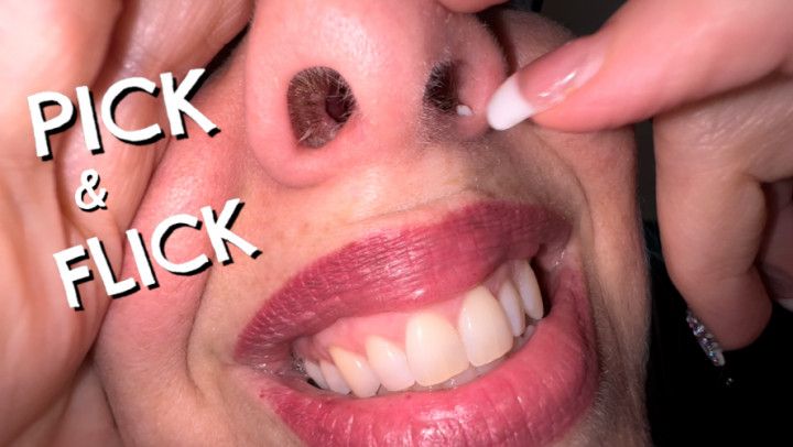 Pick and Flick Nose Boogers