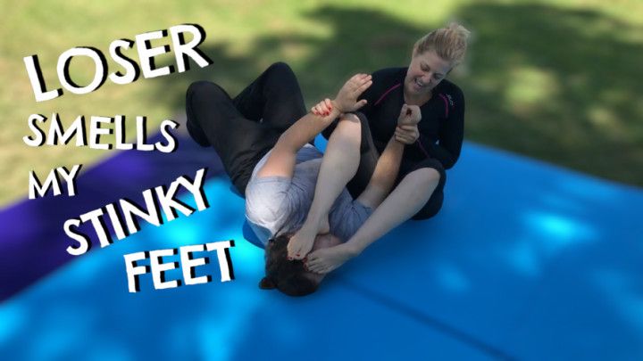 Loser Smells My Stinky Feet