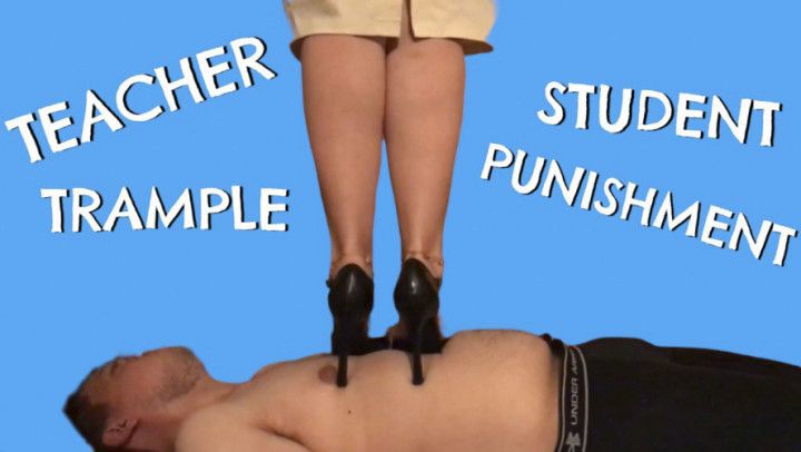 Teacher Trampling Student Punishment