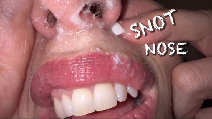 Snot Nose Fetish Boogers Snotty Gross