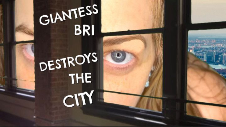 Giantess Bri Destroys The City Of Men