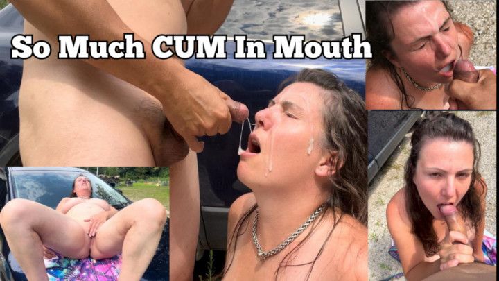 Enormous CumShot In Mouth &amp; Facial Covered with CUM