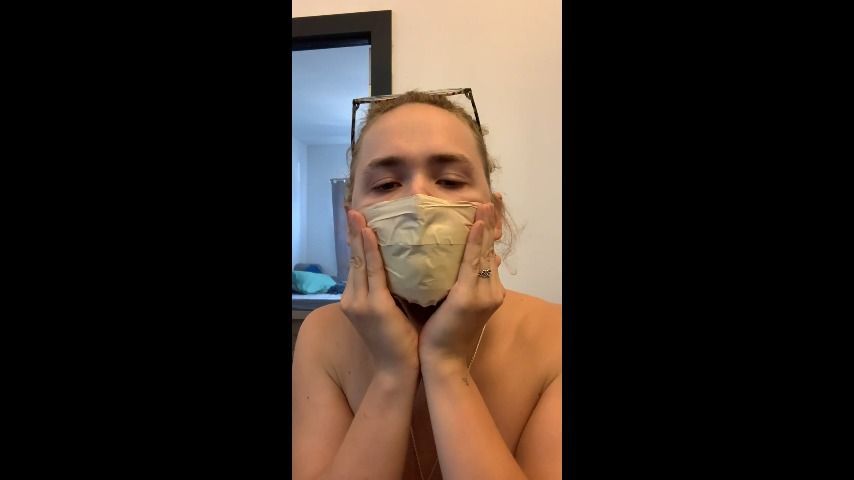 trans girl spit and tape play