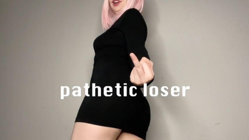 JERK TO NOTHING LOSER