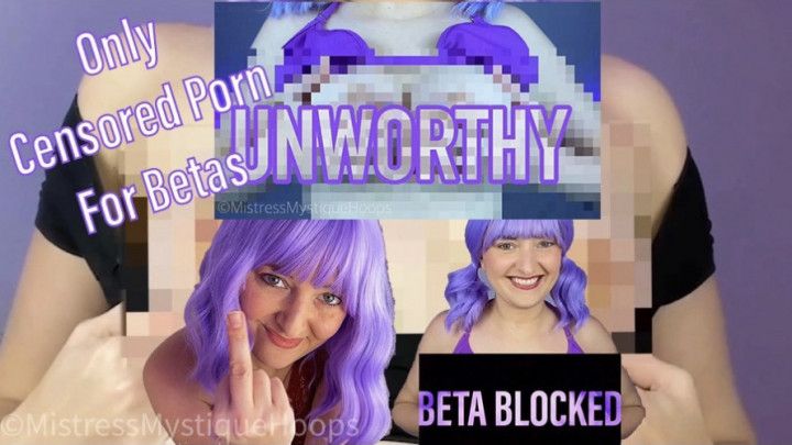 Only Censored Porn For Betas