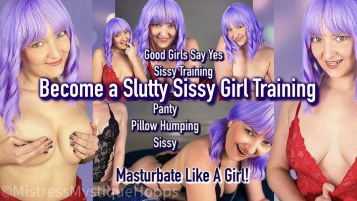 Become a Slutty Sissy Girl Training Double Feature