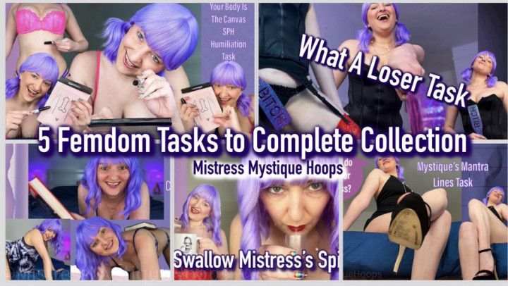 5 Femdom Tasks to Complete Collection