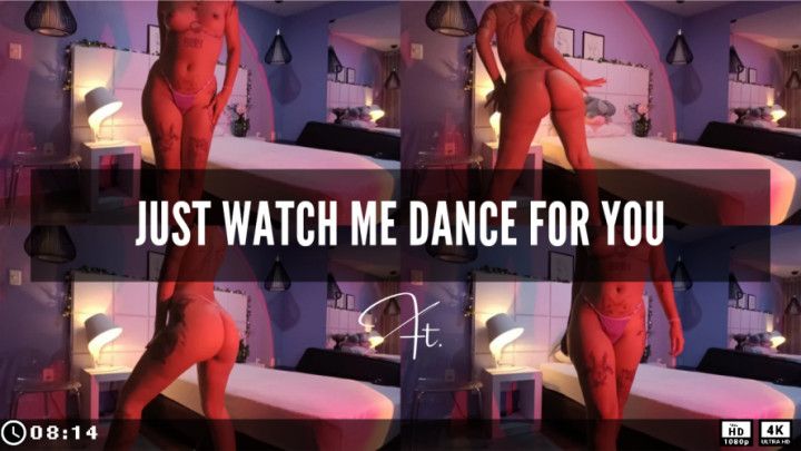 I love dancing for you... Getting naked and moving my curves